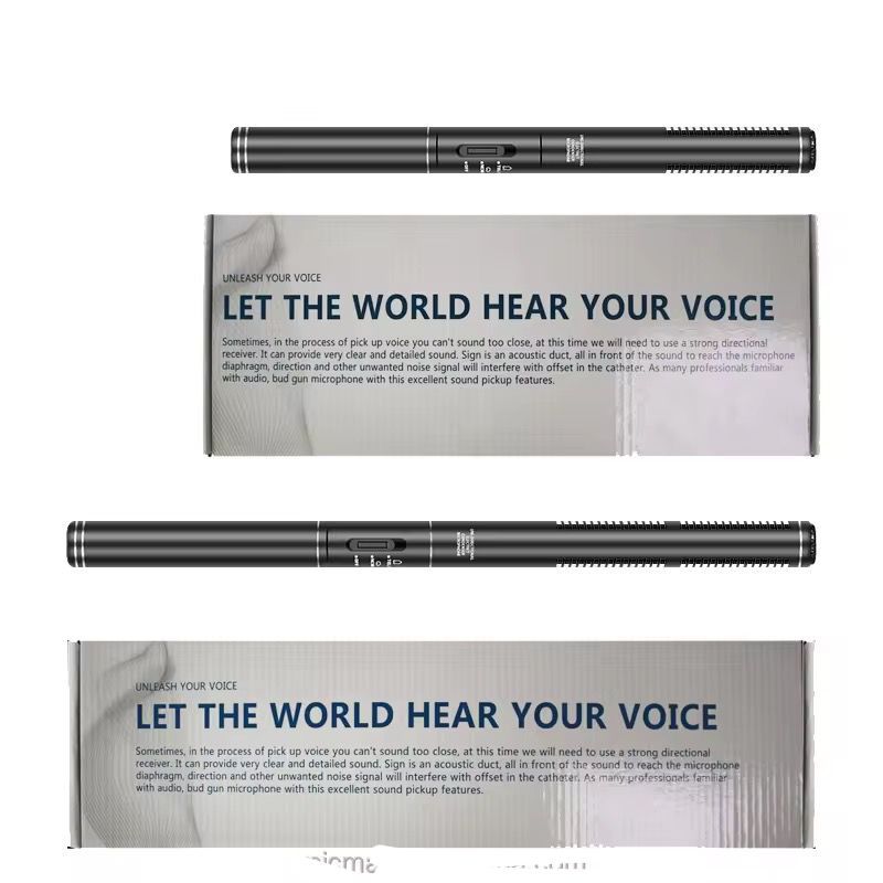 Super Directional Condenser Shotgun Interview Microphone